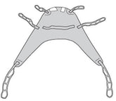drive Seat and Back Divided Leg Sling, Medium